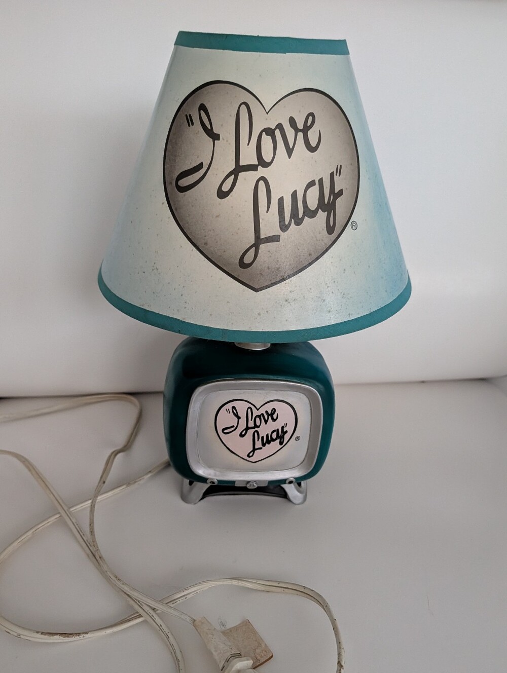Vintage "I Love Lucy" Table Lamp
